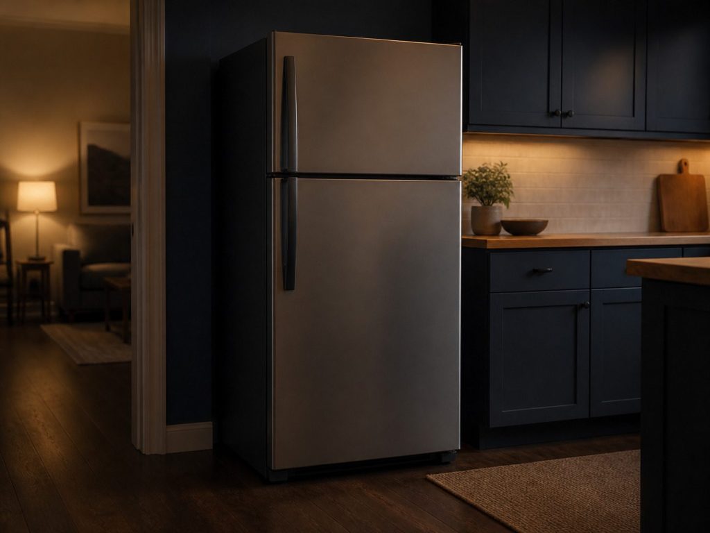 TOP-MOUNT refrigerator.