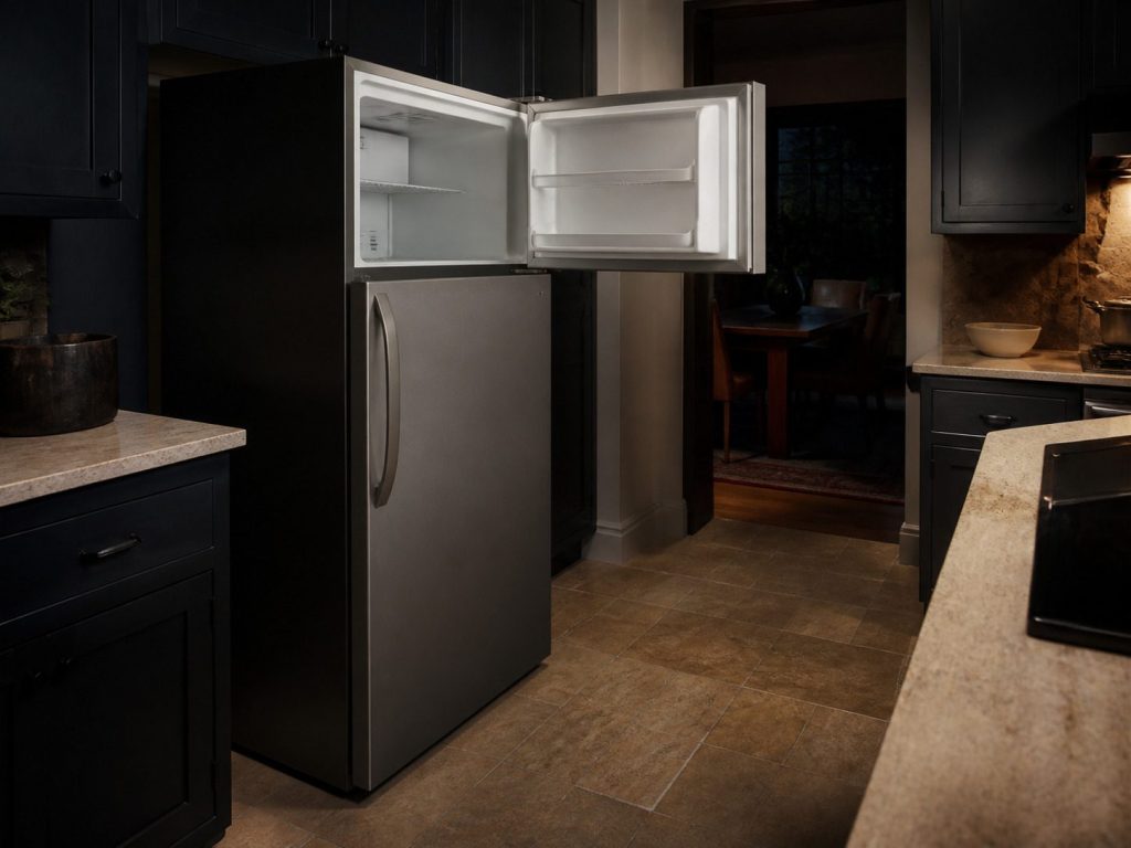 TOP-MOUNT refrigerator.