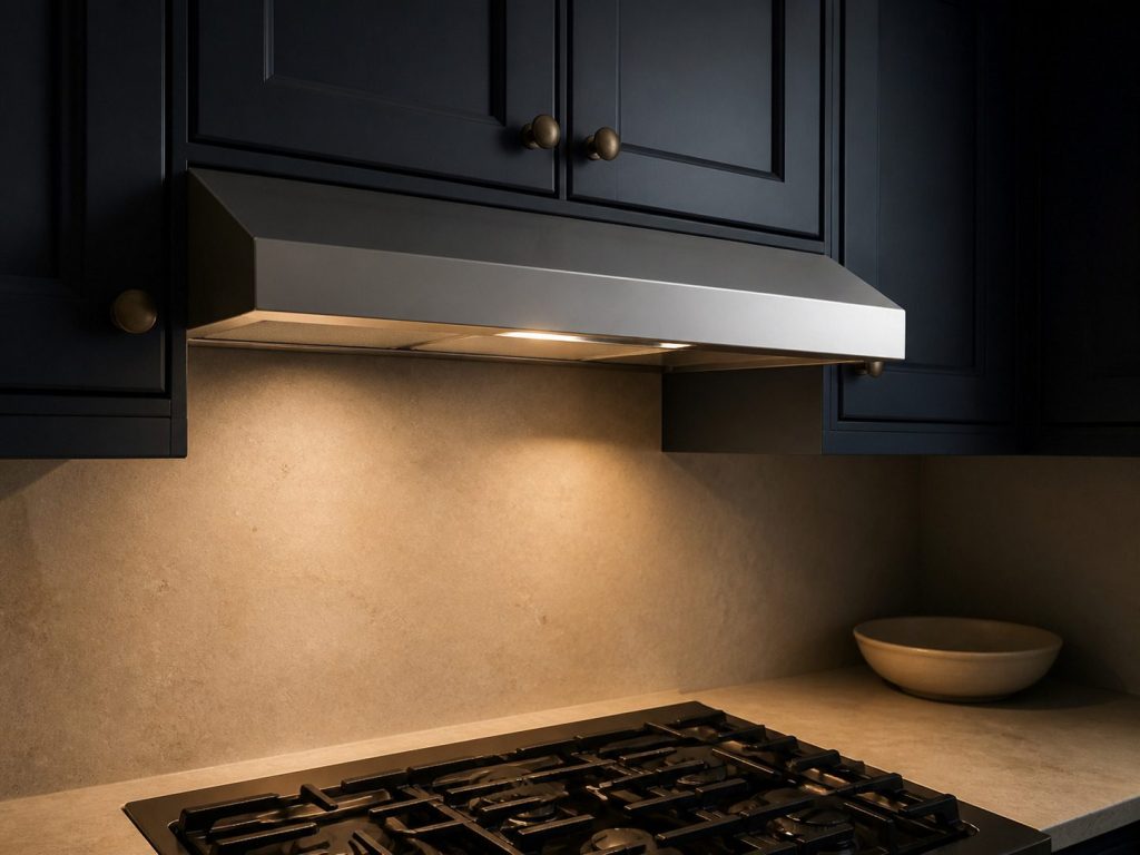 Range hood; mount not stated.
