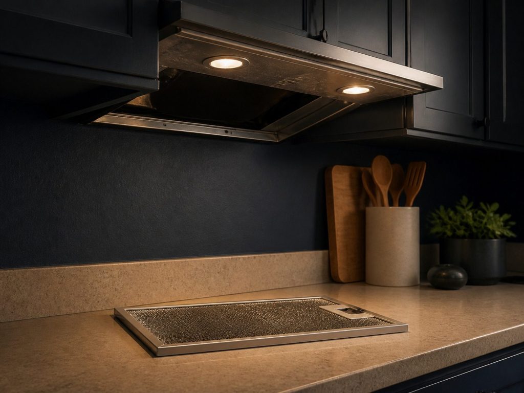 Range hood; mount not stated.