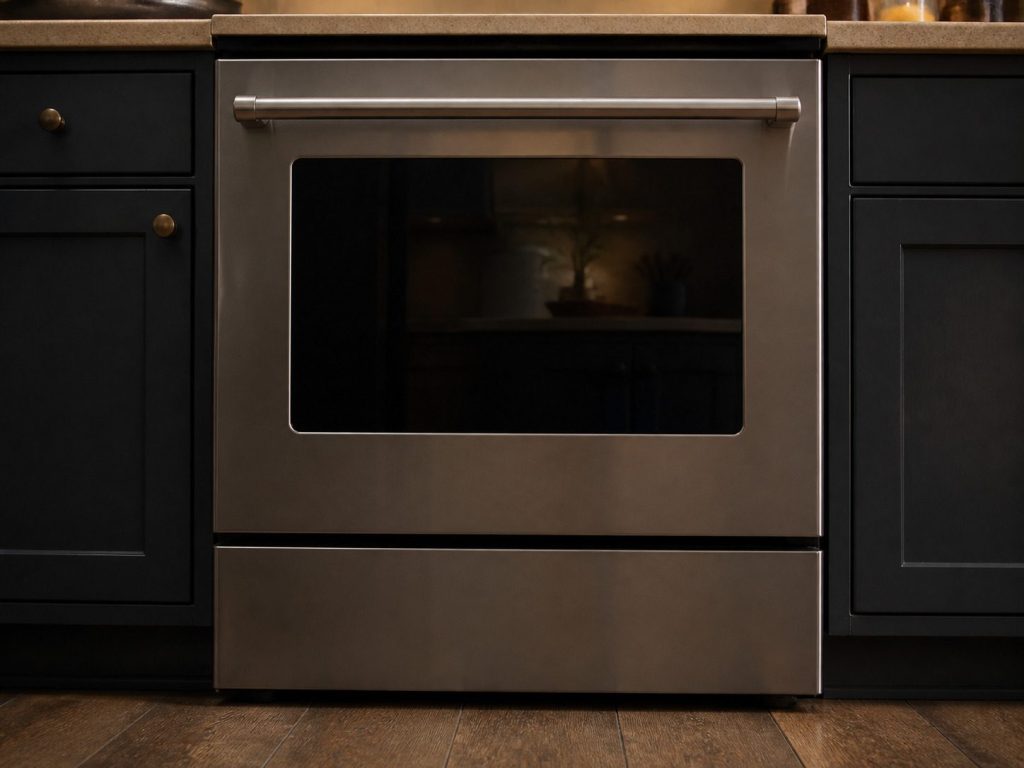 ELECTRIC range; coil or smooth top NOT stated.