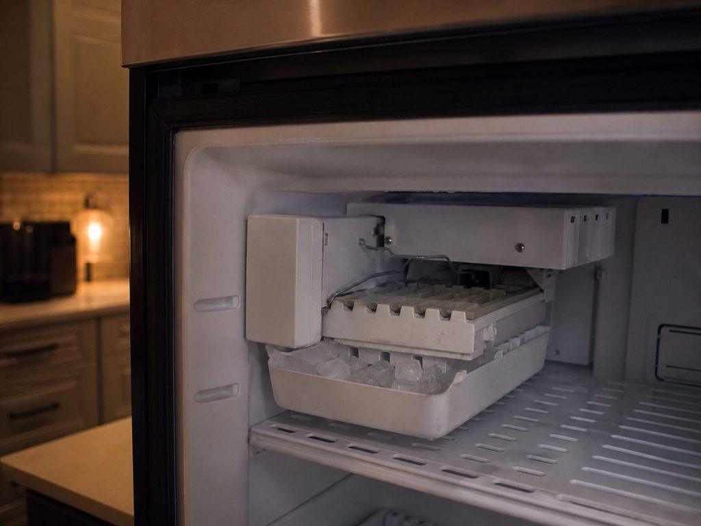 Refrigerator; not stated.