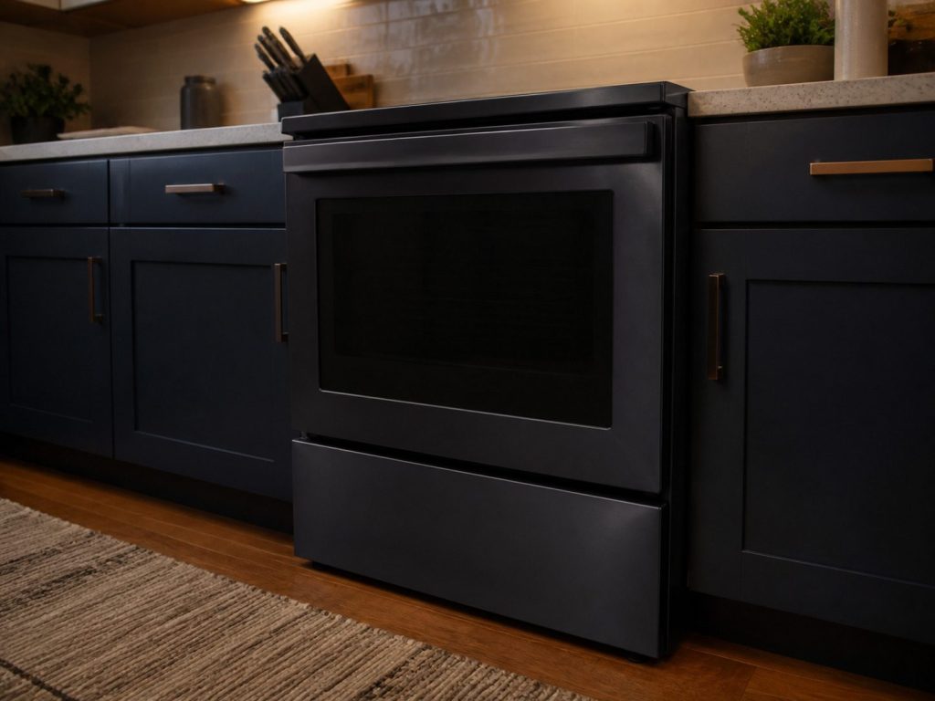 ELECTRIC range; surface type not stated.