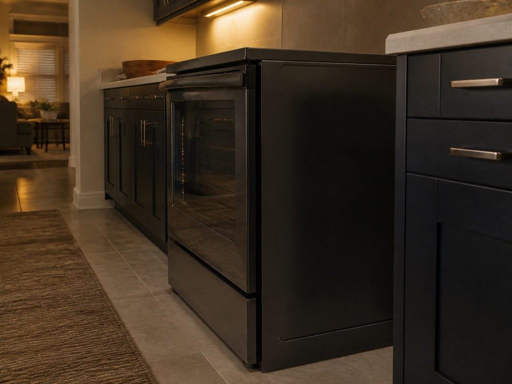 ELECTRIC range; surface type not stated.