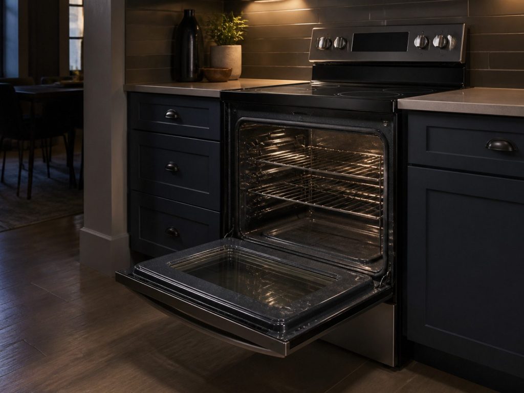 ELECTRIC range; surface type not stated.