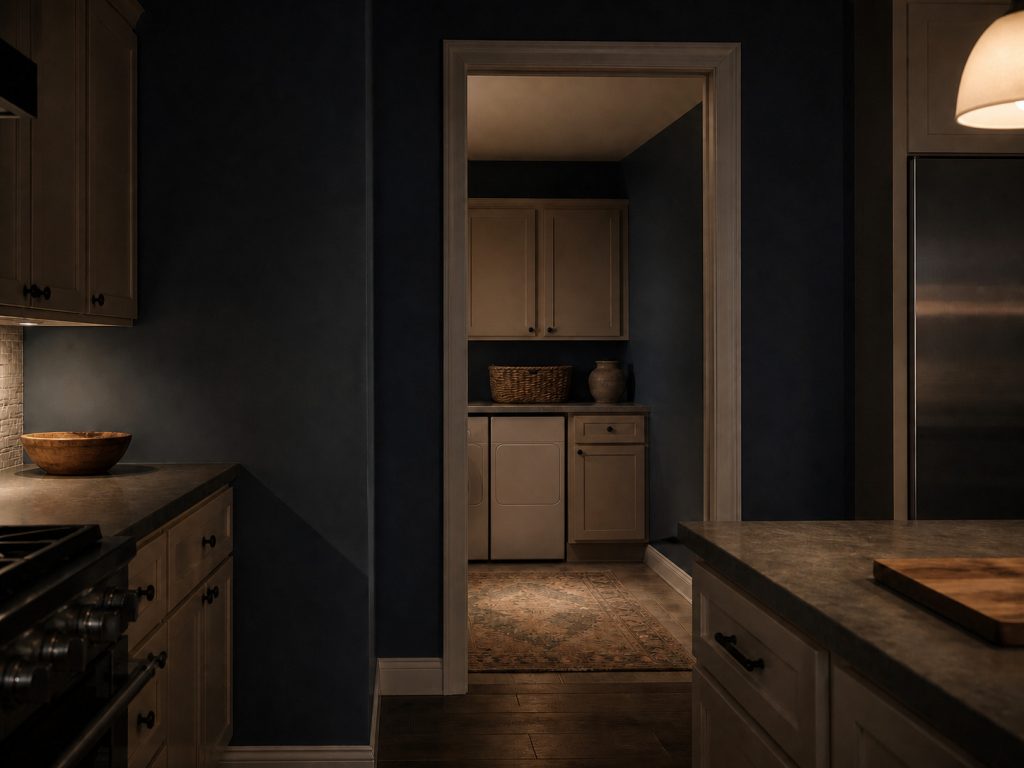 A quiet doorway.