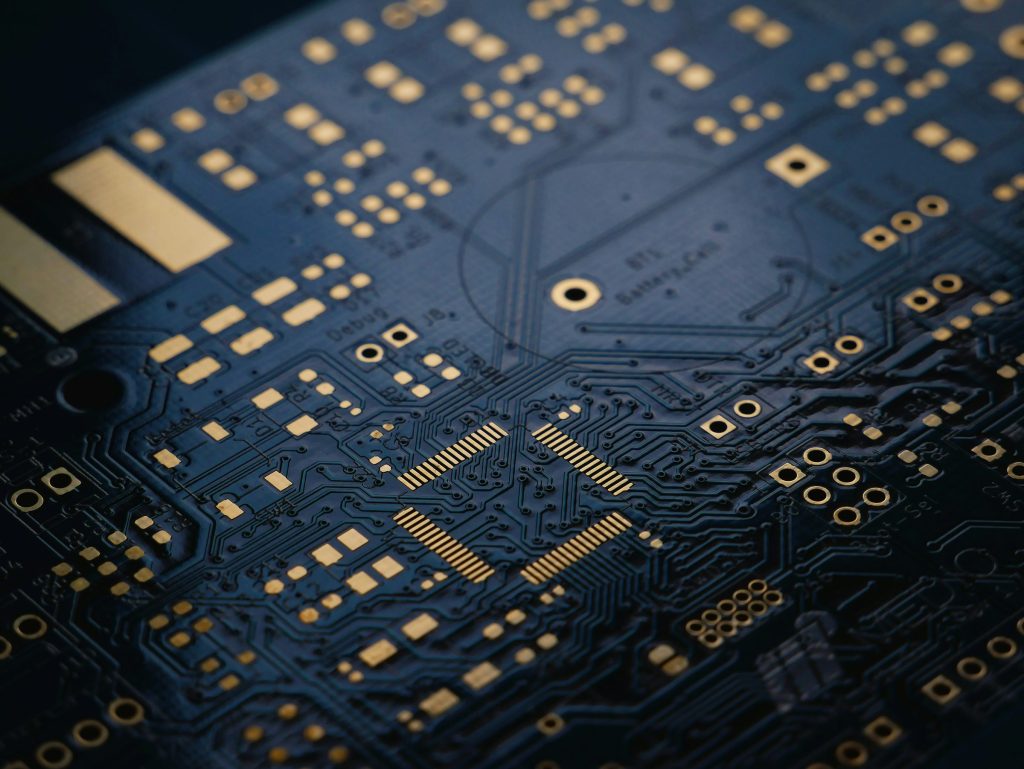 A control board on a bench